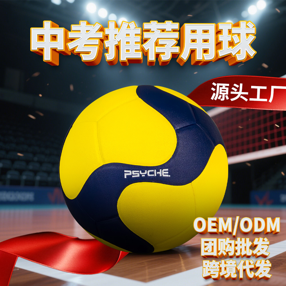 Psyche Volleyball No. 5 Student-Specific Soft Volleyball for Middle School and Elementary School Students, Boys and Girls Competition Training Pu Volleyball