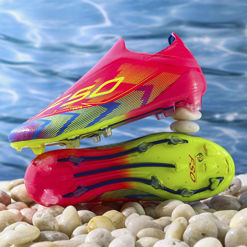 Cross-border new men's low-top football shoes for student competitions and training, AG Long Spike TF Broken Spike Sports Soccer Drop Shipping