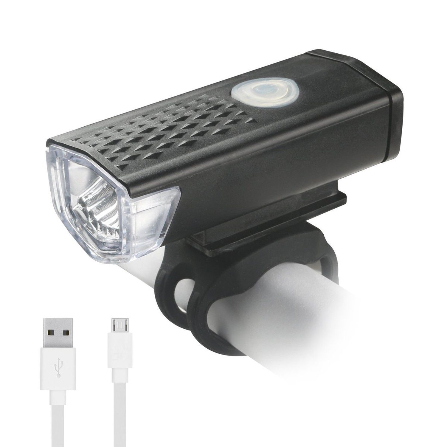 German standard 2255 USB rechargeable night riding headlight mountain bike outdoor lighting flashlight riding equipment