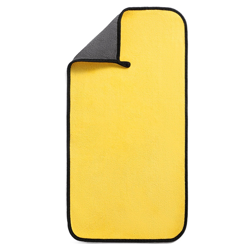 Picture of Thickened car towel double-sided coral fleece absorbent car wash towel kitchen cleaning cloth free laser engraving logo