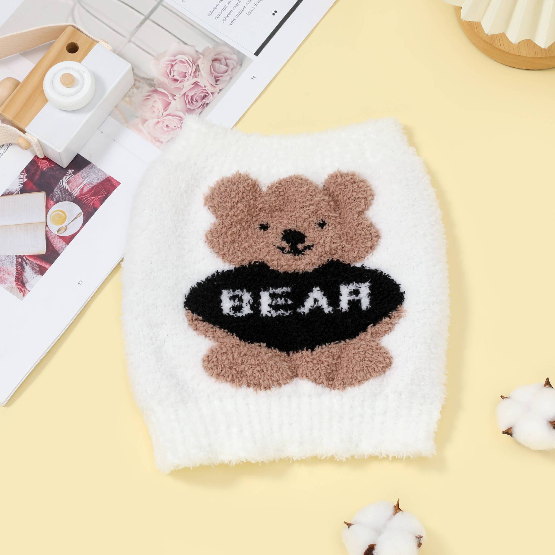 Picture of Autumn and Winter Thickened Double Layer Baby Belly Protecting against Cold Warm Belly Bag Baby Belly Protecting Artifact Cotton Soft and Comfortable Abdominal Wai