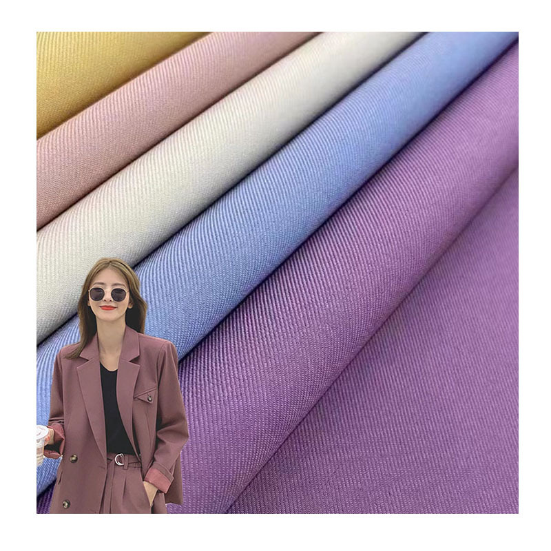 Picture of in stock Polyester Suit suit Fabric British Oblique Skirt Pants Jacket Autumn and Winter Stretch Fabric