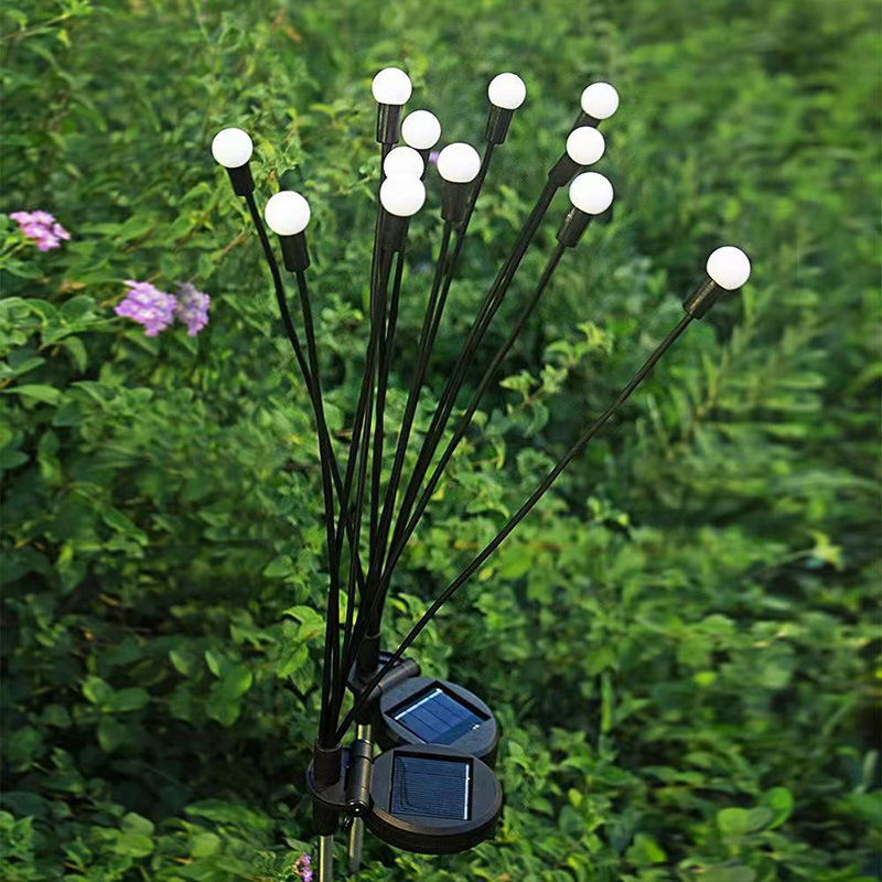 Picture of Outdoor Waterproof Solar Firefly Ground Lamp Atmosphere Lamp Landscape Lamp Lawn Lamp Solar Outdoor Garden Lamp