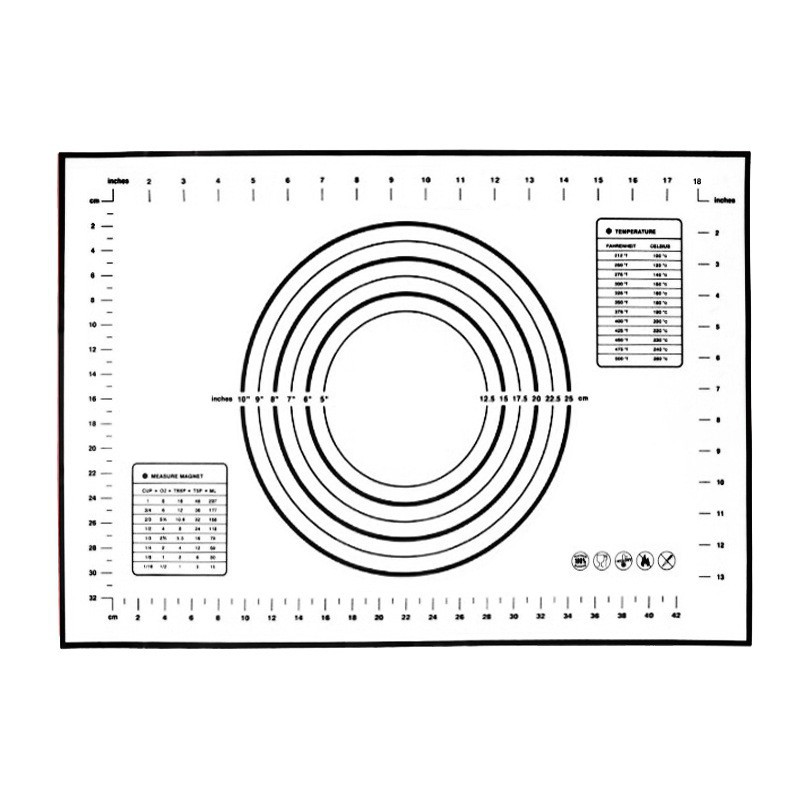 Picture of Amazon best selling non-slip rolling surface and surface board pad baking tools 60*40 platinum silicone pad kneading pad