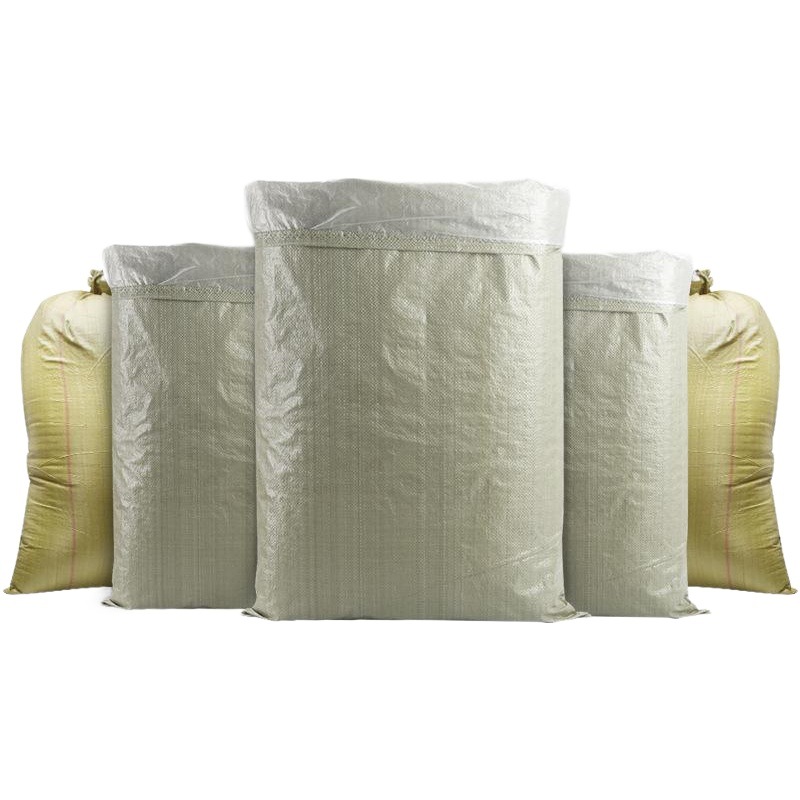 Double-Layer Sewn Inner Membrane Bag Plastic Woven Bag Waterproof Snakeskin Bag Thickened Clothing Express Logistics Packaging and Transportation