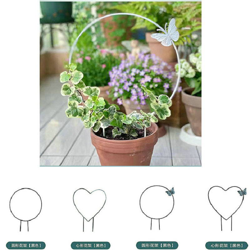 Cross-border Supply Horticultural Bracket Climbing Vine Plant Rack Plant Climbing Rack Green Plant Support Rack Potted Flower Rack