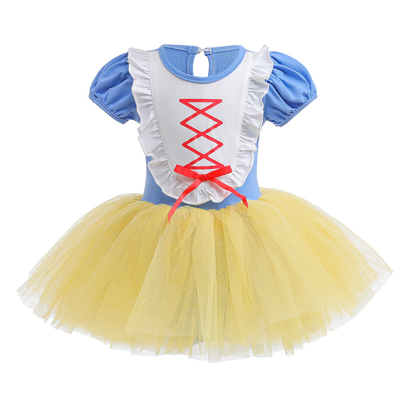 Picture of Girls Ballet Dance Skirt 2025 Summer Original Practice Clothes Baby Girl One-Piece Performance Clothes Improved Princess Skirt