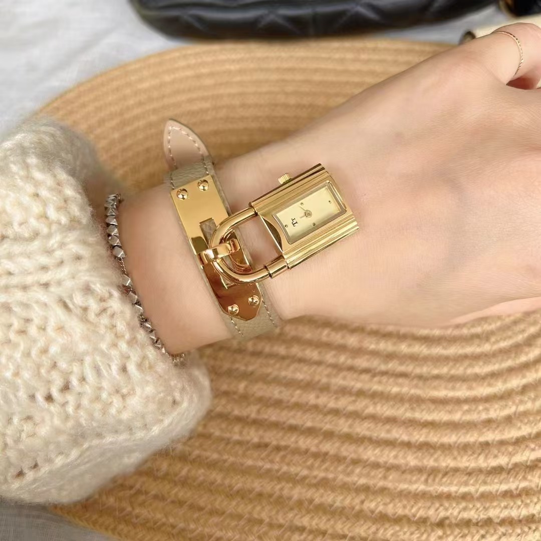 Picture of Tt Lock Dial Watch Women's Fashion Stylish 2025 New Style Accessible Luxury Niche Elegant Women's Watch Wholesale