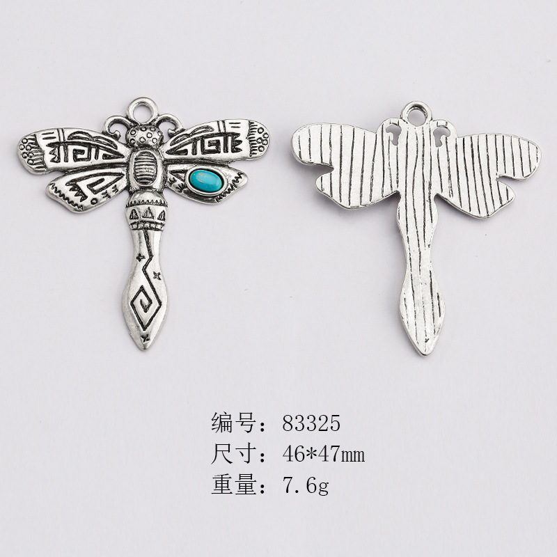 Picture of Cross-border Hot Selling European and American Style Vintage Native American Neajo Pine Stone Jewelry Accessories Imitation diy Pendant