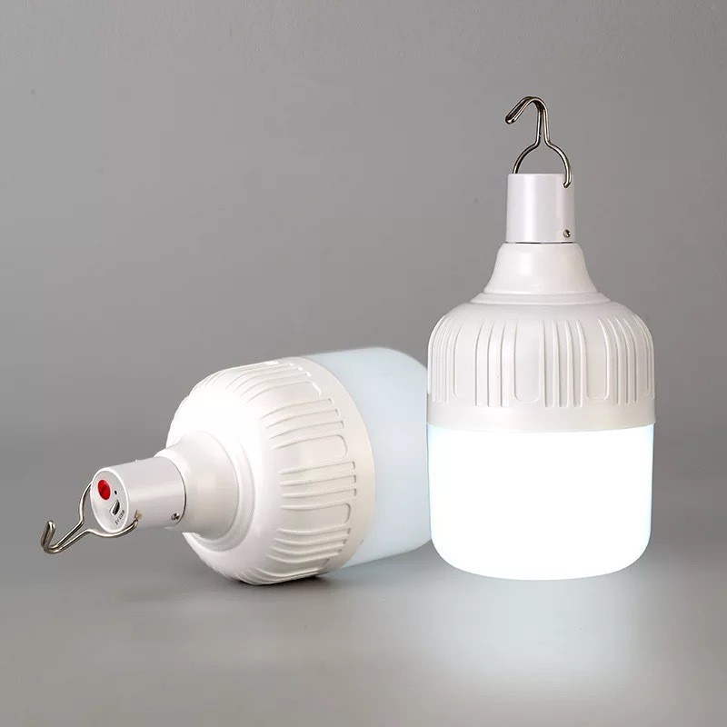 Picture of led emergency ball light bulb night market stall light bulb outdoor camping USB charging light bulb household power failure emergency light bulb