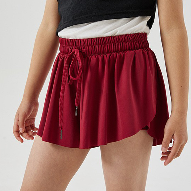 Picture of 2024 New Cross-Border Amazon Popular Yoga Wear Running Fitness Tennis Skirt Pants Pocket Sports Shorts for Women