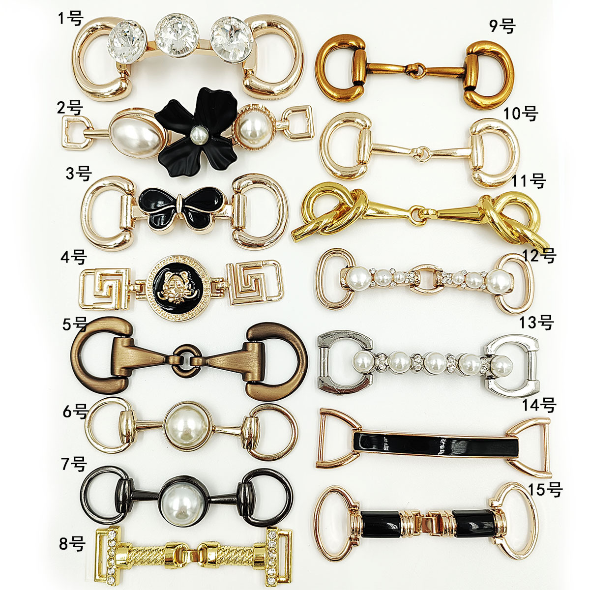 Leather Buckle rhinestone pearl diamond shoes flower loafers Tods milk shoes decorative leather shoes buckle thread buckle