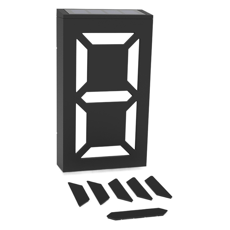 Solar House Number Light Digital Light Letter DIY Number Street Sign House Number Rgb House Hotel Led Exterior Wall Light