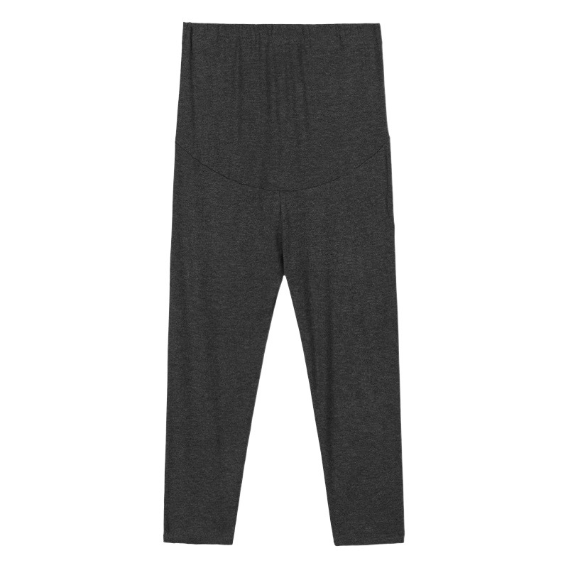 Pregnant Women's Leggings Summer Inner Pants Capri Pants Internet Popular Solid Color Leggings Summer Pregnancy Pants Capri Pants for Women