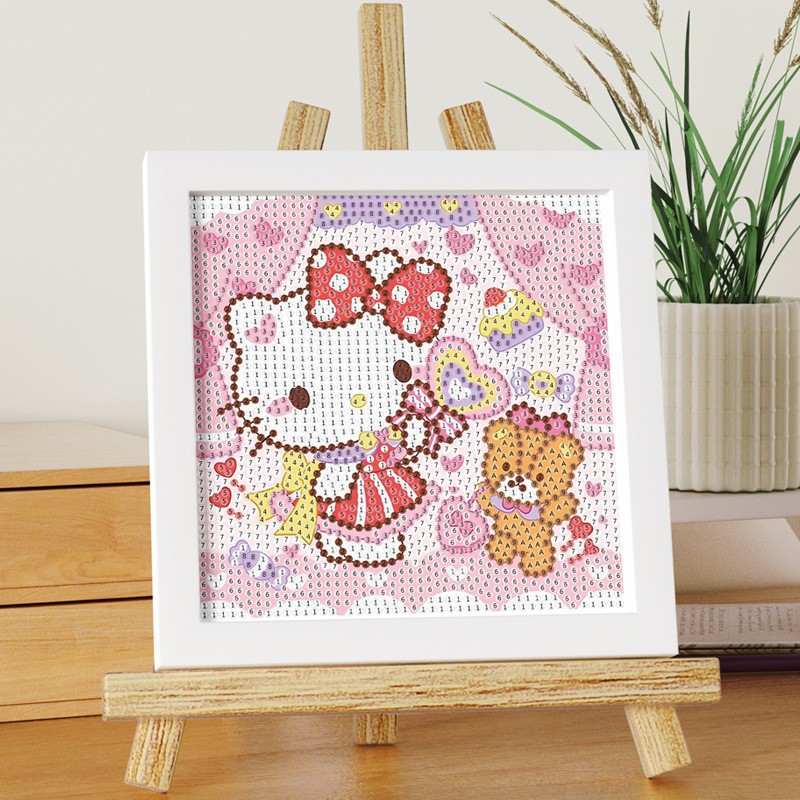 Picture of Creative DIY Kidsren's Diamond Painting Kidsren's Educational Toys Cartoon Diamond Painting Handmade Diamond Painting Can Be Shipped on Behalf of