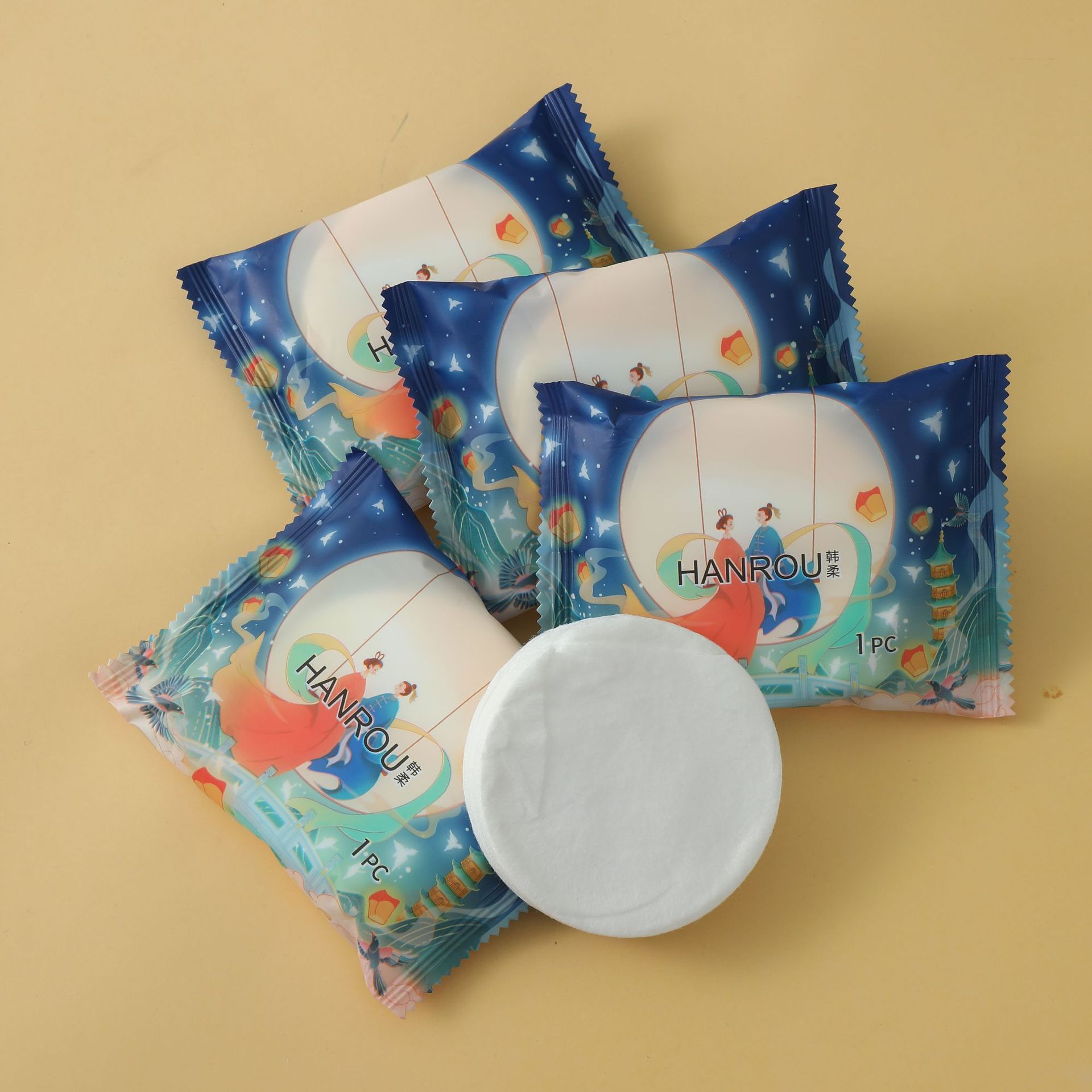 Picture of Disposable Compressed Bath Towel Thickened Travel Towel Pure Cotton Enlarged Independent Packaging Travel Hotel Manufacturer Wholesale