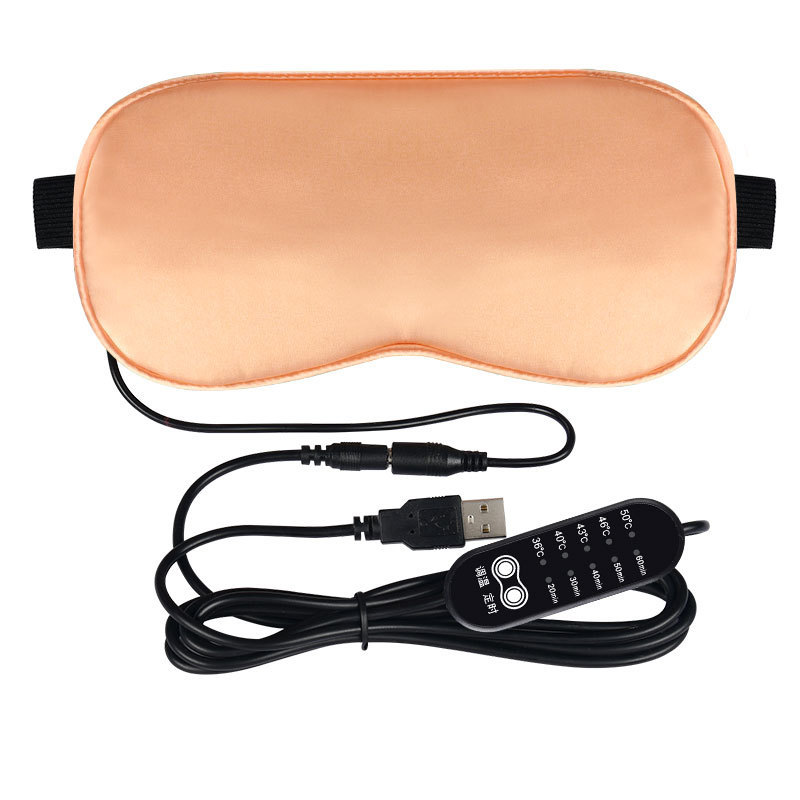 Picture of Wholesale moxa velvet hot compress eye mask electric heating moxa grass eye mask home sleep shading fever moxibustion hot compress eye mask