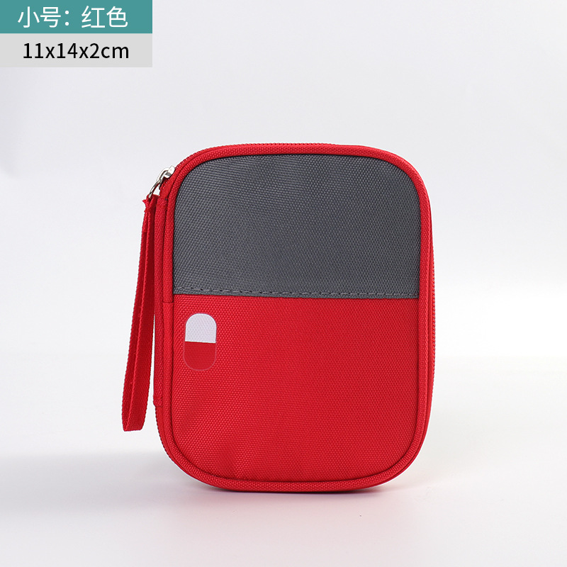 Picture of Portable Emergency Kit, Outdoor Car-Mounted Medicine Kit, Household Emergency Kit, Large-Capacity Epidemic Prevention Medicine Storage Bag