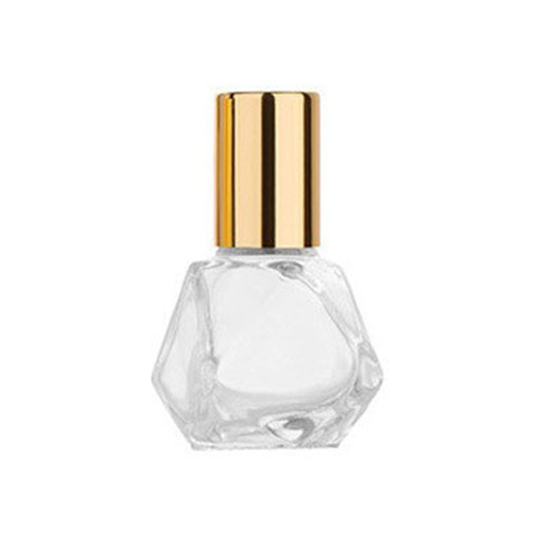 Picture of in stock 8ml Diamond Glass Roller Bead Bottle Perfume Walking Bead Oil Bottle Cosmetic Perfume Bottled
