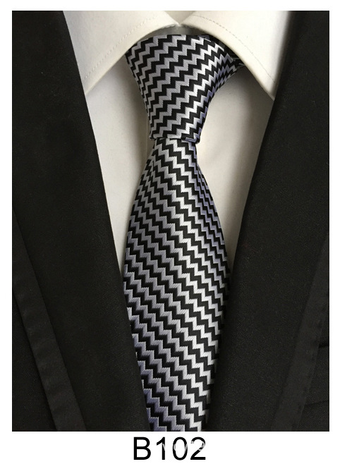 Picture of Tie Men's Casual Formal Wear Professional Business Men's Tie Polyester Silk Hand-Tied Tie Source Manufacturer Batch
