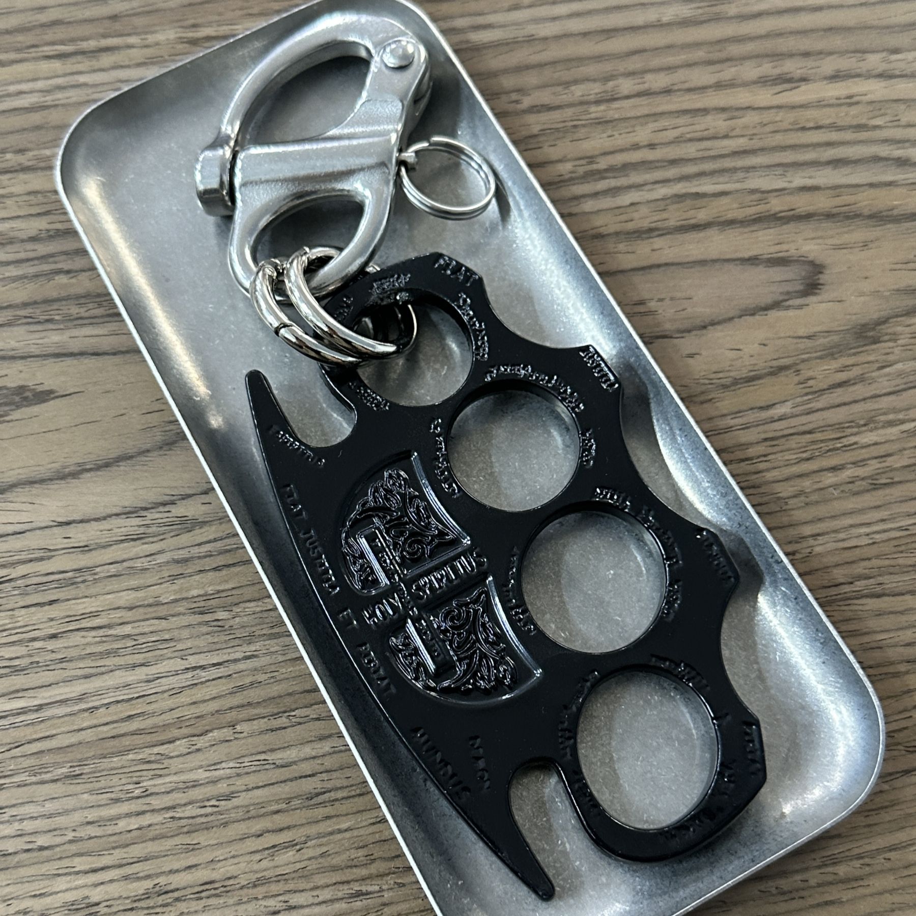Ian Worth Cross-border Original Design Niche Finger Tiger Waist Pendant Keychain Wear cleanfit Style Pendant