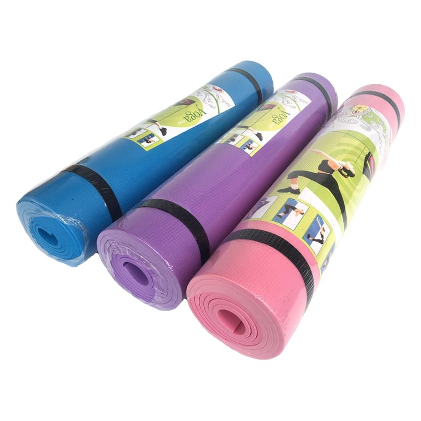 EVA Yoga Mat 6mm Beginners Thickened Yoga Fitness Blanket Flat Support Yoga Mat eva Foot Mat