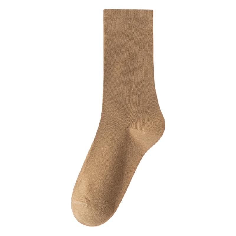 White month pile socks children cotton socks ins tide loafers autumn and winter black boneless stockings wholesale