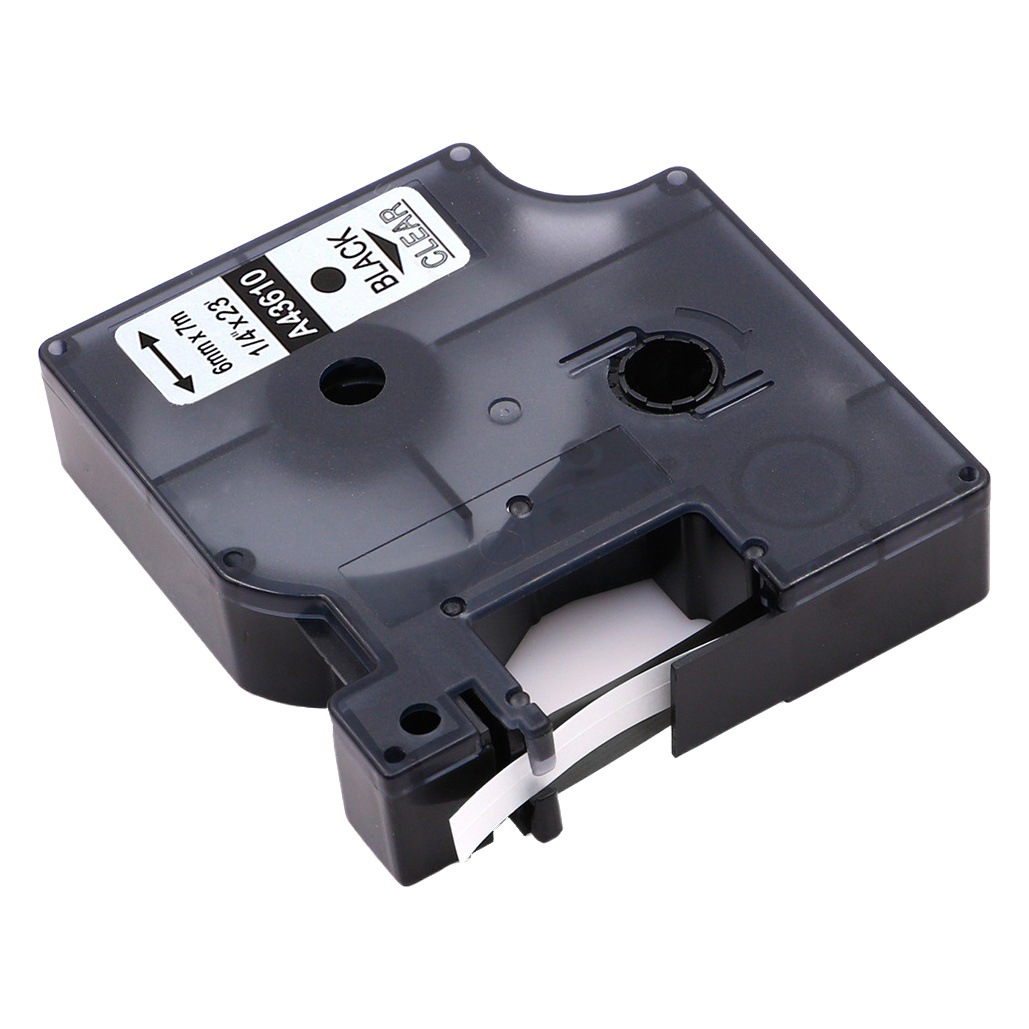 Ebeth is suitable for DYMO/Delta DM1 ribbon 9mm waterproof and scratch-resistant multi-specification 40910 and other series of label tapes