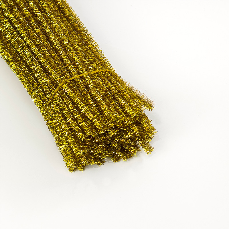 Picture of Encrypted glitter hair root strips, colorful glitter twisting sticks, bouquet handmade DIY material kit, children's handmade craft