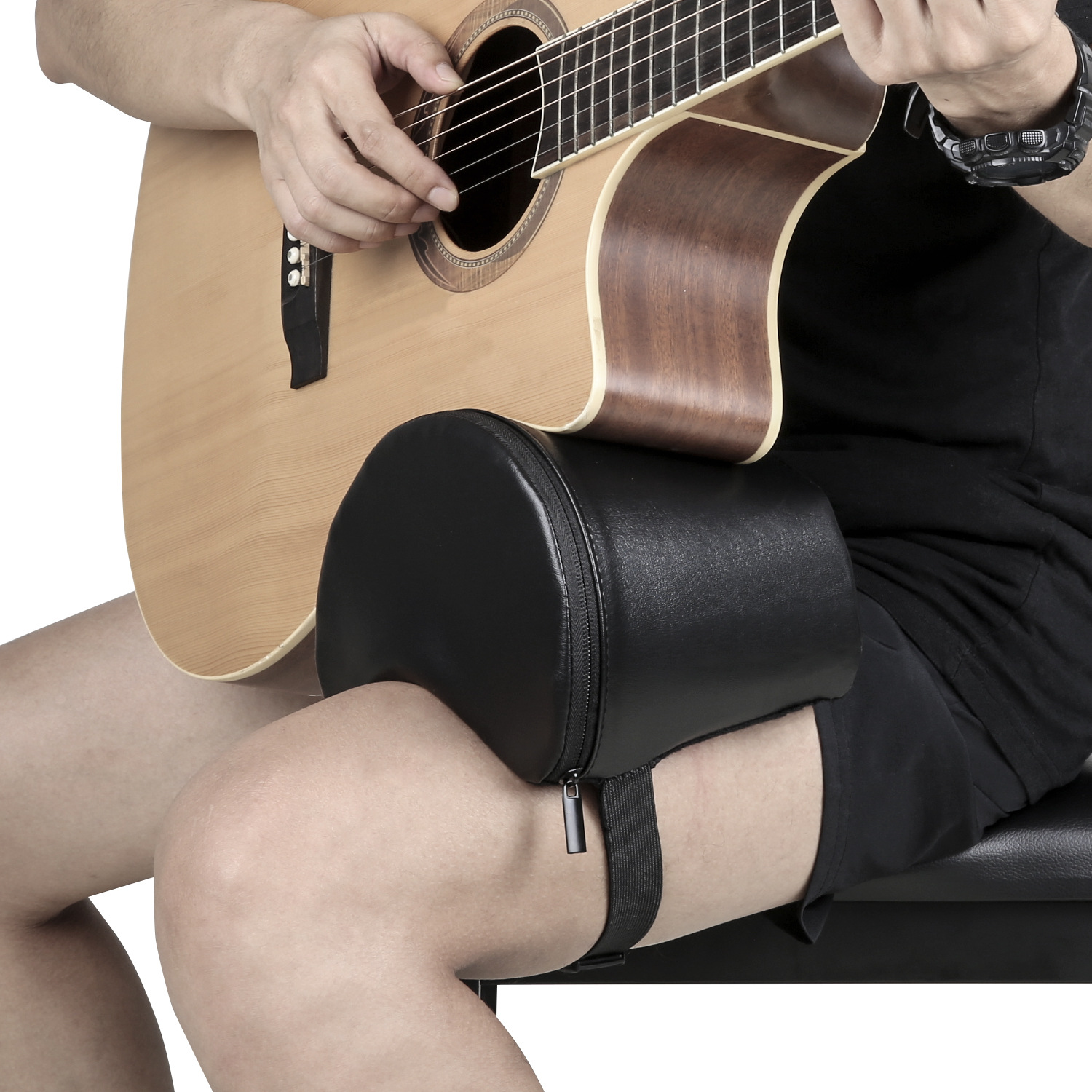 Flanger Multi-function Guitar Holder Guitar Stand Playing Auxiliary Support Fixed Guitar Pad