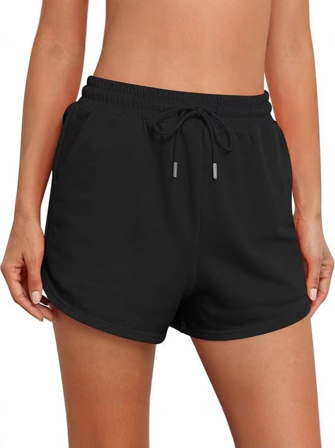 European and American 2025 Cross-Border Amazon Wish Aliexpress Export Women's Summer New High-Waist Casual Sports Pants