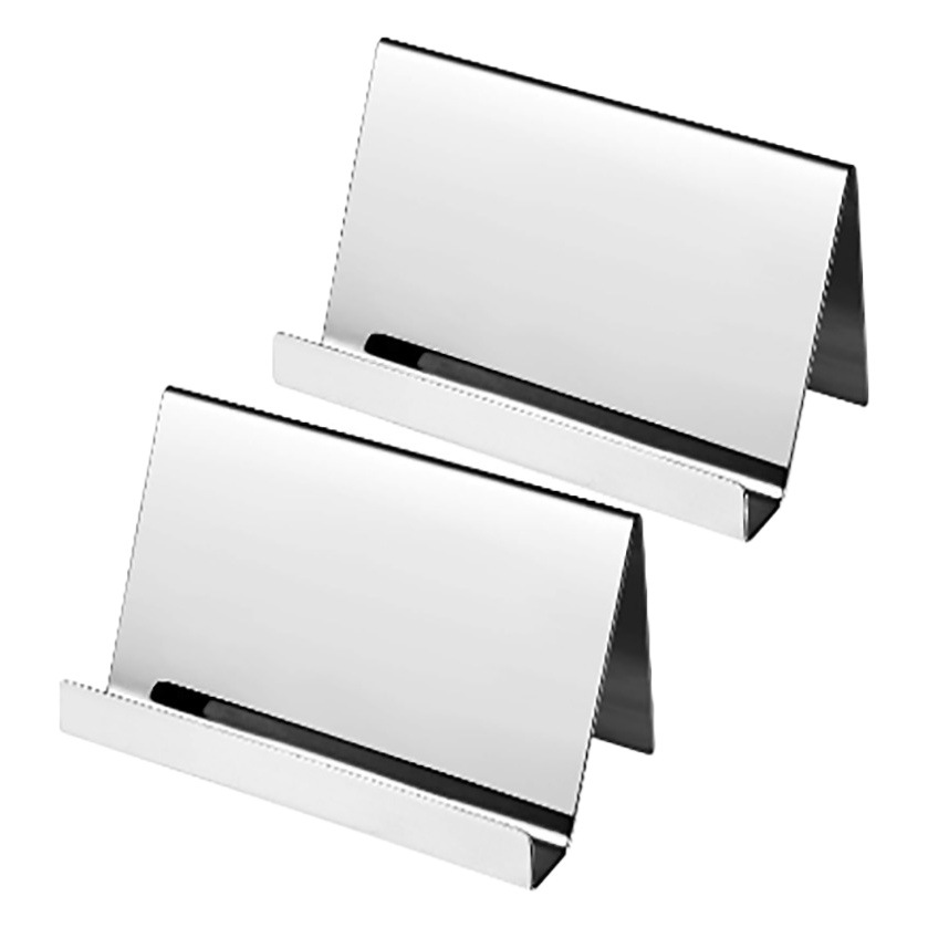 Cross-border hot 304 stainless steel business card holder color business card holder spot a generation of hair
