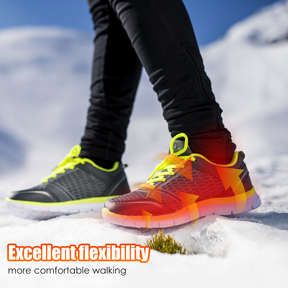 Picture of Cross-Border Outdoor Electric Heating Insoles, Rechargeable, Three-Level Remote Control Temperature Adjustment, Warm Foot Protection, Heating with Three-Level Temperature Adjustment