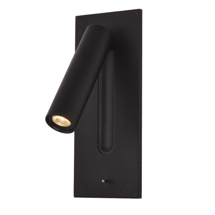 Picture of Cross-Border Engineering Hotel Reading Wall Lamp Embedded Wall-Mounted Lamp Bedroom Bedside Reading Wall Lamp High-End Switch