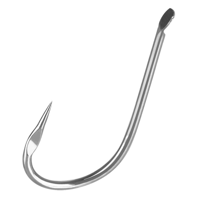 Water Lake speed sharp sleeve hook bulk hook silver white sleeve hook boxed non-barbed black pit competitive fishing hook fishing gear