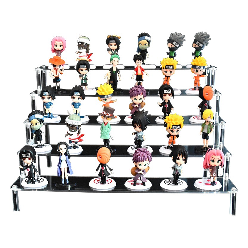 Acrylic Display Rack Hand-held Ladder Rack Ornaments Bubble Matova Storage Rack Blind Box Display Jewelry Display Rack