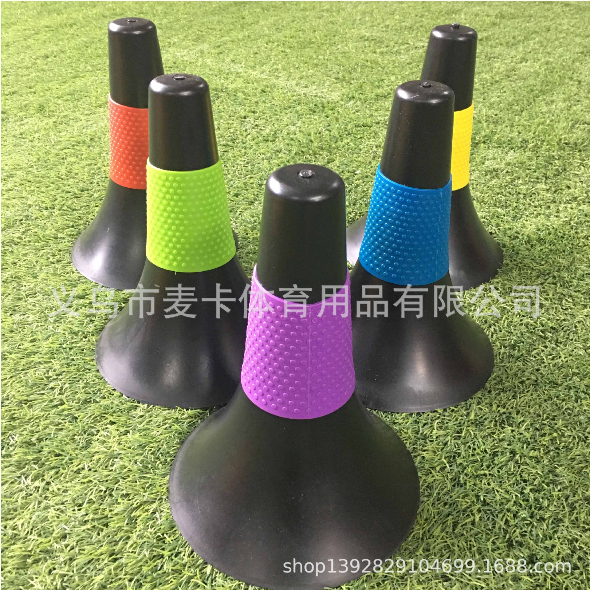 Picture of Ball obstacle logo barrel basketball training thickened logo cone horn tube football training private education horn barrel