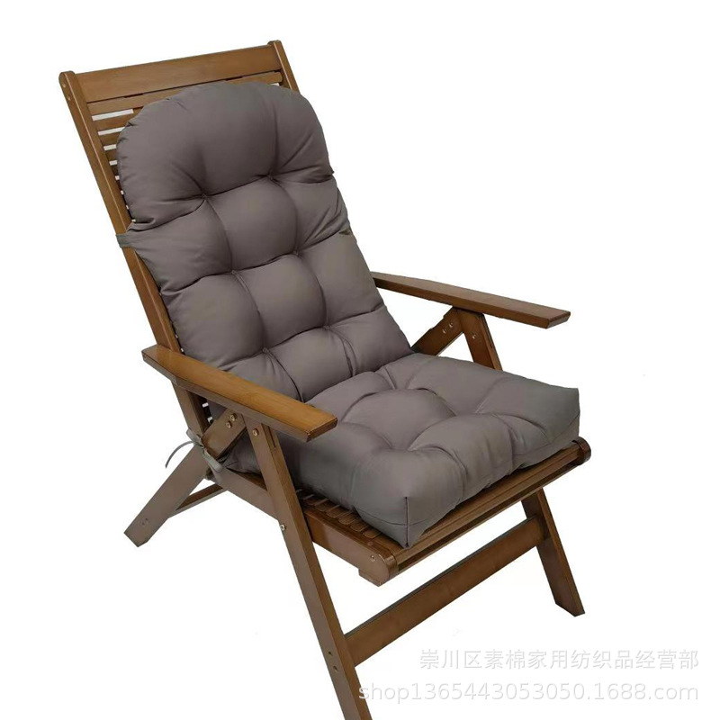 Waterproof Sunscreen Garden One-piece High-back Chair cushion patio cushion Folding Adirondack Chair cushion Courtyard