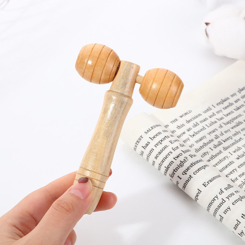 Picture of Wooden Massager suit Mother's Day Gift Handheld Labor-saving Convenient Simple and Practical Meridian Massage Artifact