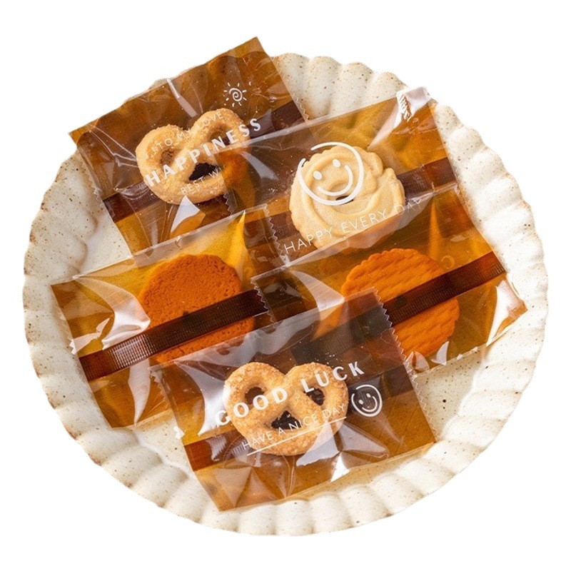 2025 Snowflake Crispy Machine Sealing Bag New Creative Handmade Girls Baked Nougat Candy Household Packaging Bag