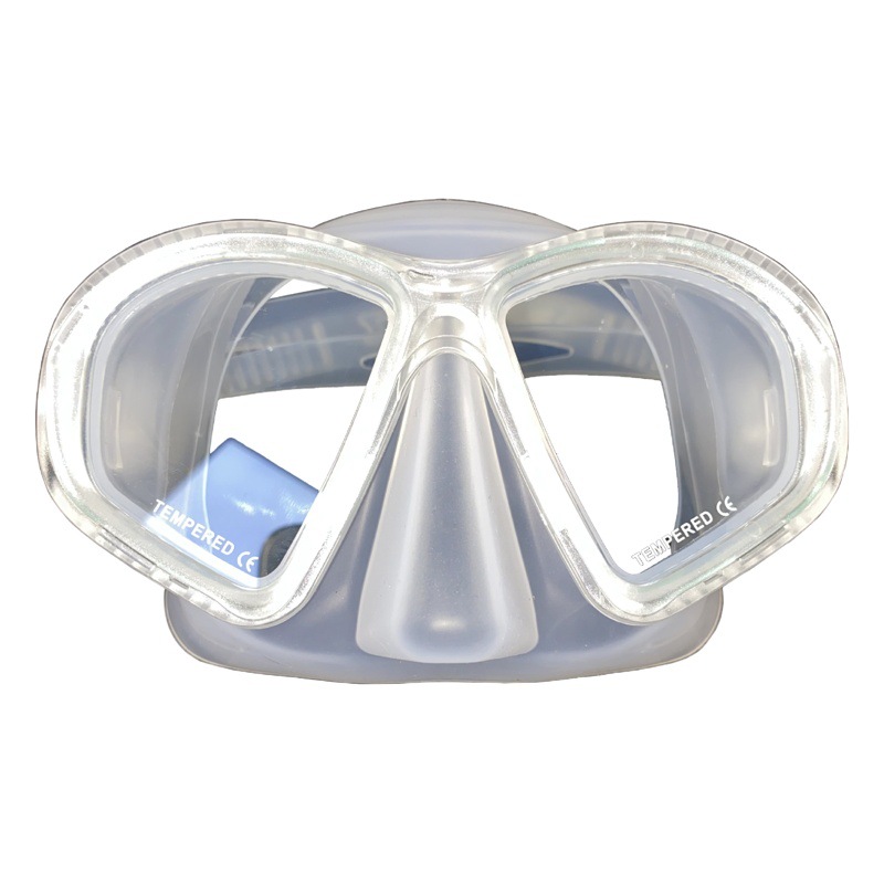 Picture of Free diving glasses myopia lens diving mirror camera bracket silicone snorkeling mirror snorkeling equipment