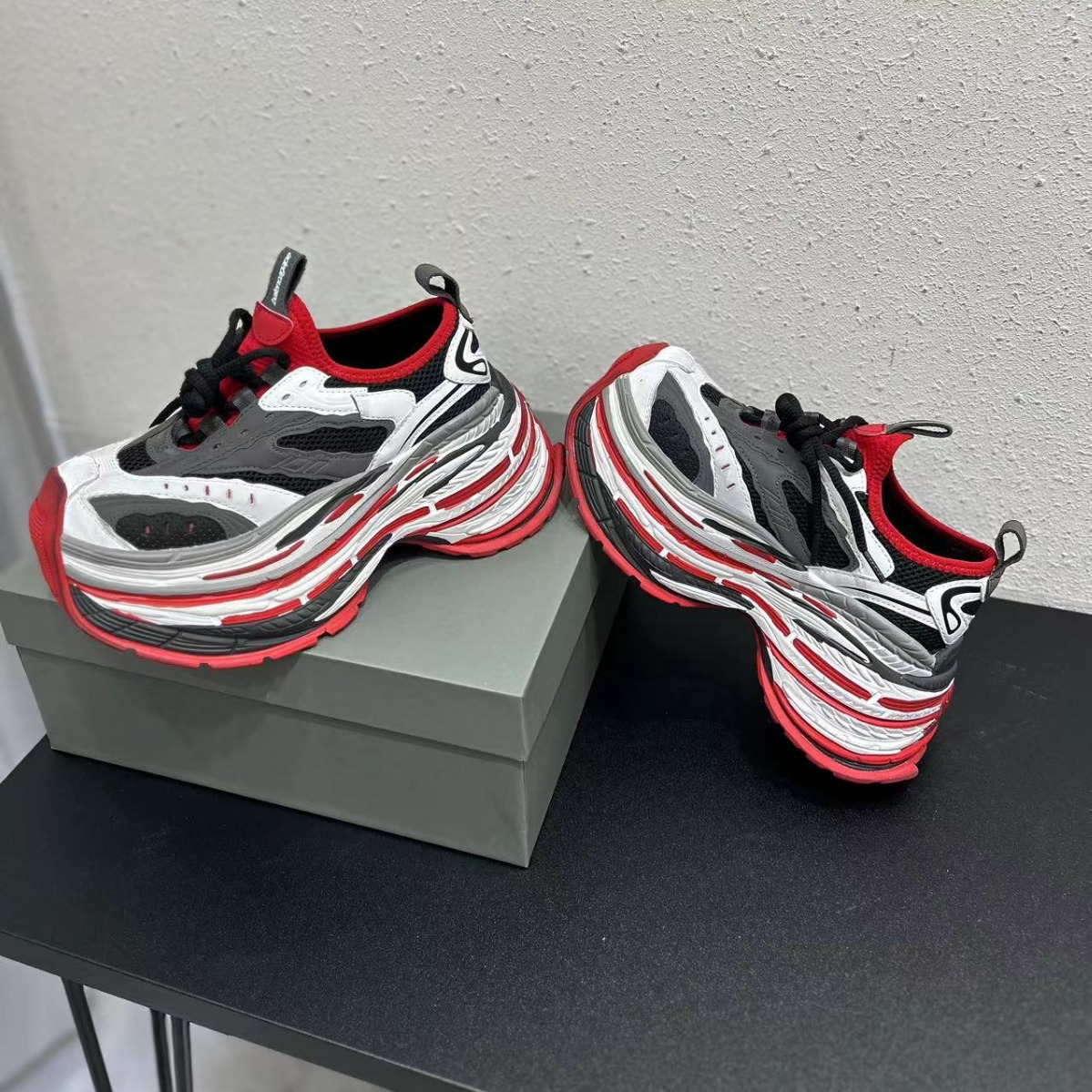 2024 spring and summer new style more than roses with love Paris high-grade tipsy wine red father shoes lovers shoes