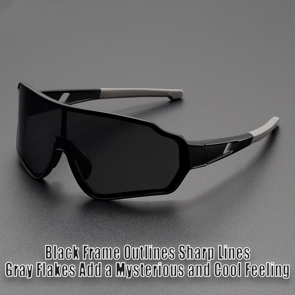 Picture of 2025 New Large-Frame All-In-One Eye Protection Bicycle Cycling Glasses Outdoor Cool Running Cross-Country Wind and Sand Protection