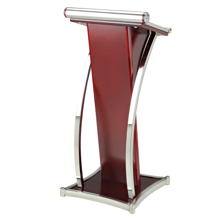 Picture of Simple conference room speaker restaurant hotel lobby wedding reception desk auditorium radio station Speaker reception desk