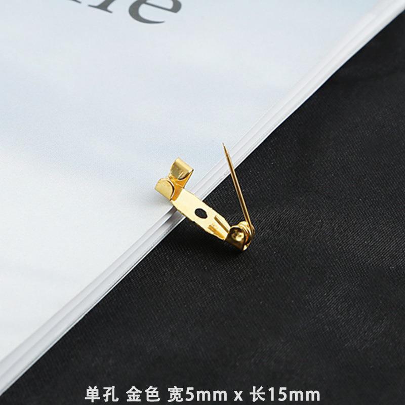 Picture of Cross-border Hot Sale High Quality Special Price Safety Badge Clothes Metal Simple Pin Brooch Handmade DIY Jewelry Accessories
