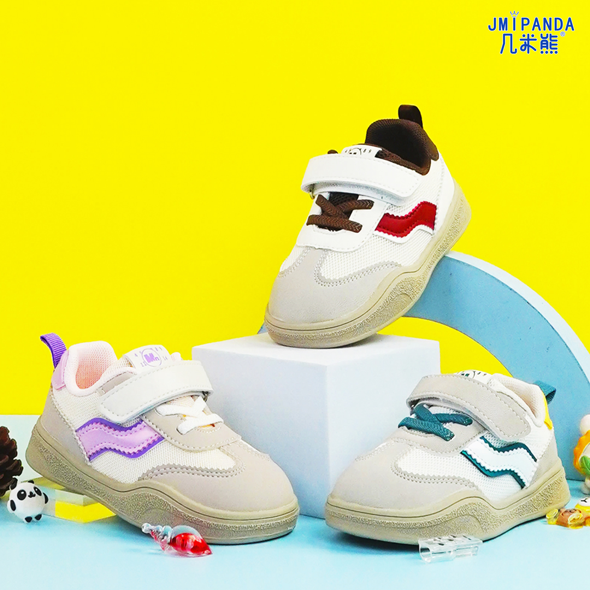 Jimmy bear 2025 spring new fashion handsome functional shoes comfortable soft bottom children's shoes boys baby shoes girls shoes