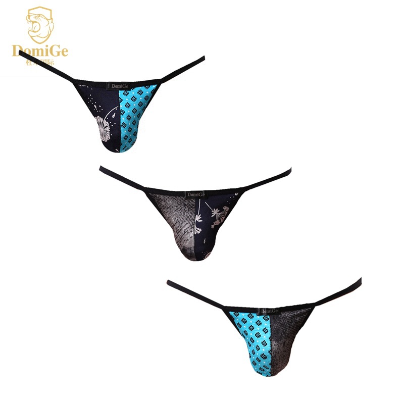 Picture of DomiGe men's thong modal men's thong color matching t-underwear men's manufacturers wholesale 5087
