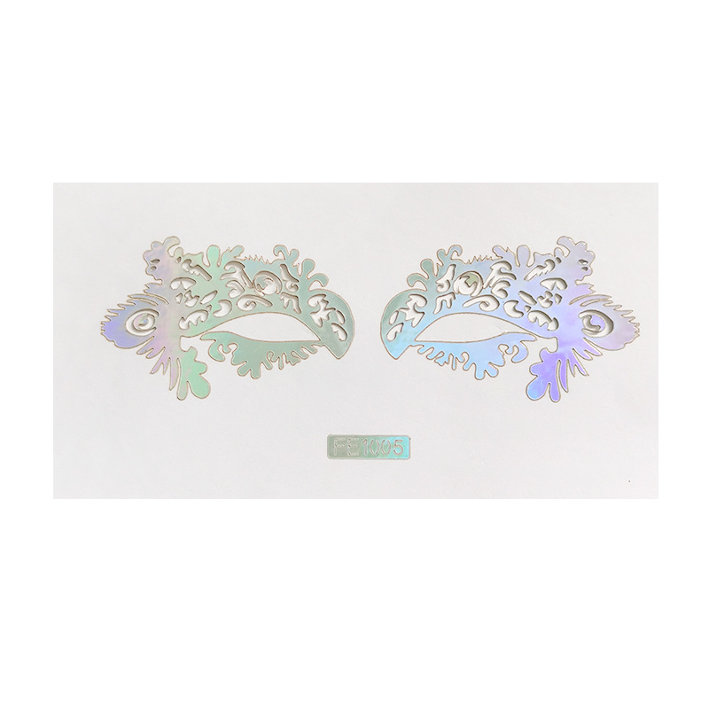 Picture of Spot Eyeliner Stickers for Lazy European and American Eye Makeup Stickers Laser Cut Out Template Makeup Painted Tattoo Stickers