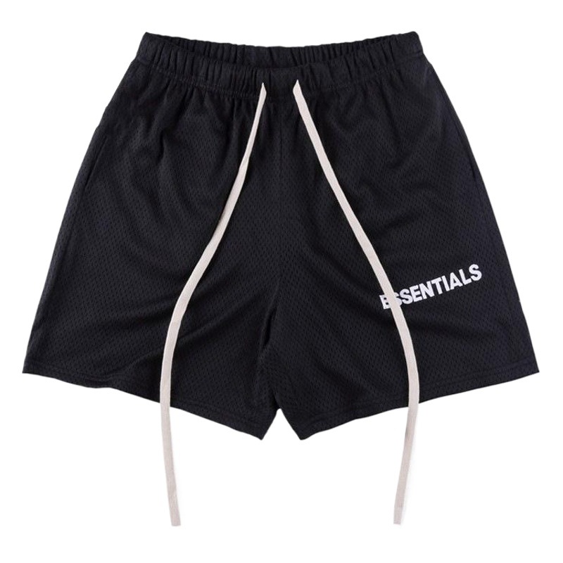 Picture of FOG FCAR OF GOD double-line ESSENTIALS shorts men's mesh fitness quick-drying fashion brand pants