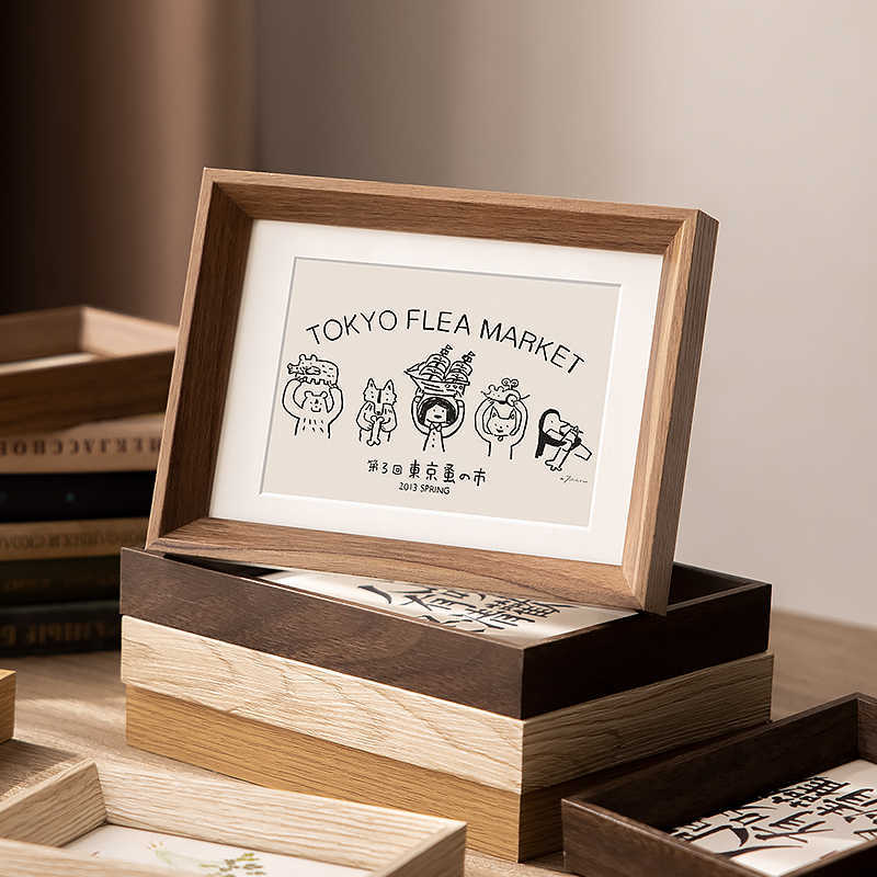 Chinese Photo Frame Table Photo diy 6-inch 6 7 8-inch Photo Made High-end Couple Ornaments Wall Hanging Best Friend